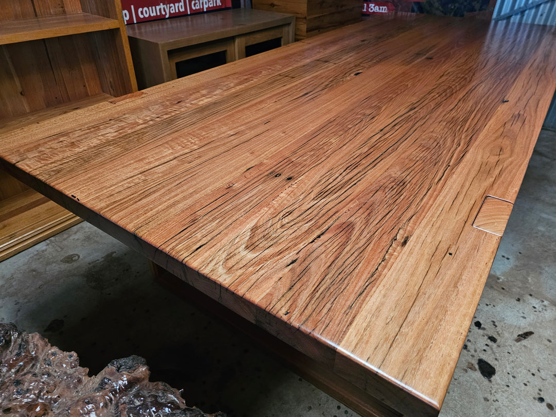 Hardwood Dining Table - White Ironbark