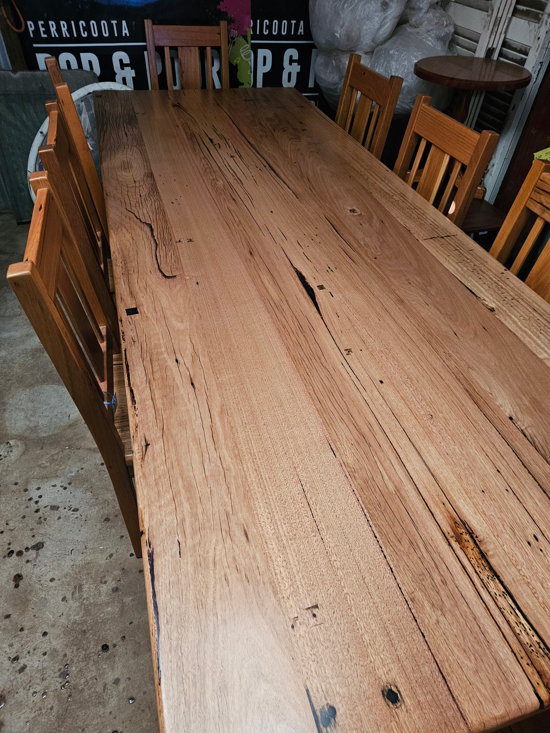 Solid Timber Table - Victorian Blackbutt